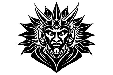 Cute Forest Animal Vector Line Art – Cartoon Clipart, Logo Icon, Funny Animal Illustration on White Background