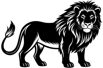 Cute Forest Animal Vector Line Art – Cartoon Clipart, Logo Icon, Funny Animal Illustration on White Background