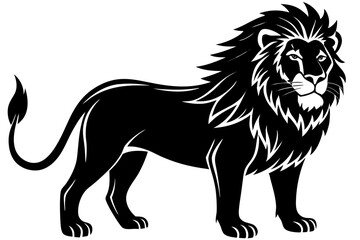 Cute Forest Animal Vector Line Art – Cartoon Clipart, Logo Icon, Funny Animal Illustration on White Background