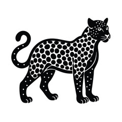 Fototapeta premium Jazzy Jaguar Vector Illustration