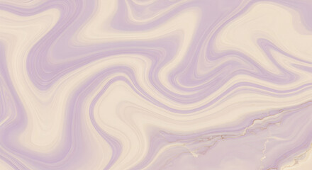 Fototapeta premium Fluid Aesthetic With Creamy and Lavender Tones For Artistic Projects