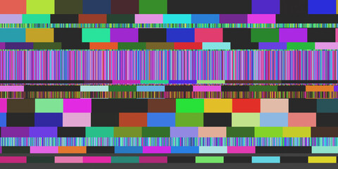 Television Display Noise Background..