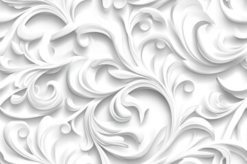 Fototapeta premium white texture repeating tile seamless pattern