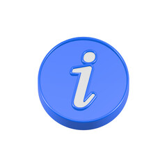 more info 3d button realistic icon