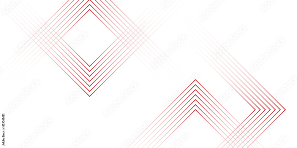 Poster abstract beautiful perfect random red lines background. abstract red lines with white background cre