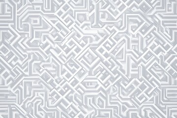 Seamless abstract geometric pattern with stripes and lines, white and grey vector background,