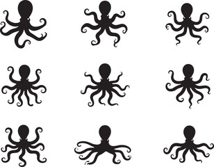 Octopus Vector Silhouette | Marine Life SVG Clipart

Octopus SVG Cut File | Tentacle Silhouette for Cricut

Nautical Octopus Silhouette | Ocean Animal Vector Design

Kraken Octopus Vector | Sea Creatu