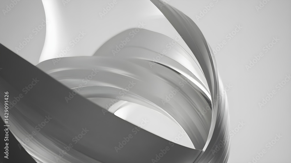 Poster exploring nanocomposite layers through electron microscope imaging laboratory setting scientific vis