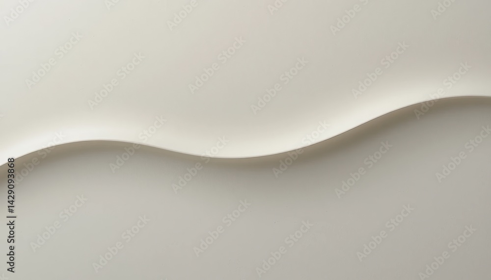 Poster fluid wave design element minimalist space digital artwork soft texture abstract concept