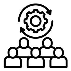 Industry Expertise  Icon Element For Design	