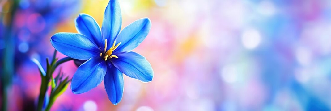photo of beautiful dianella flower 
