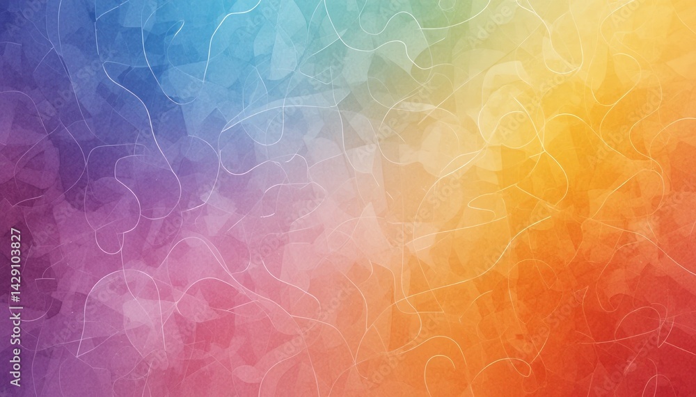 Aufkleber vibrant abstract colorful background design digital art graphic design creative space close-up view 