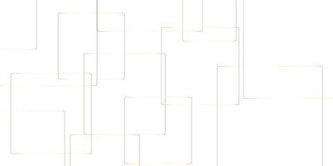 Abstract luxury gold geometric random chaotic lines with many squares and triangles shape. Seamless luxury geometric premium luxury banner presentation gold line