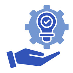 Business Solutions  Icon Element For Design	