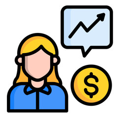 Advisory Services  Icon Element For Design	