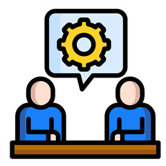 Consulting Agreement  Icon Element For Design	