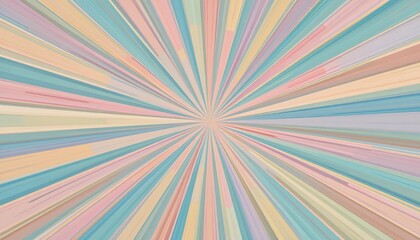 Colorful abstract rays spreading outward digital art modern design bright and cheerful environment eye-level viewpoint