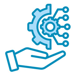 Business Transformation  Icon Element For Design	