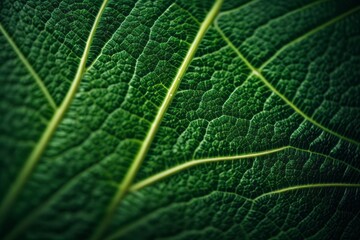 Abstract background texture of green leaf