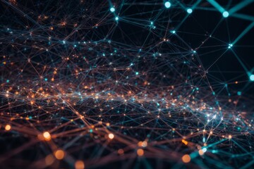 Obraz premium Abstract background structural connections of information data transfer