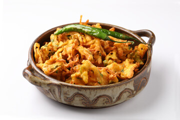 Onion Bhajis or Onion Pakora