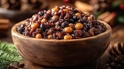 Sultanas used in mincemeat for pies, a traditional holiday filling