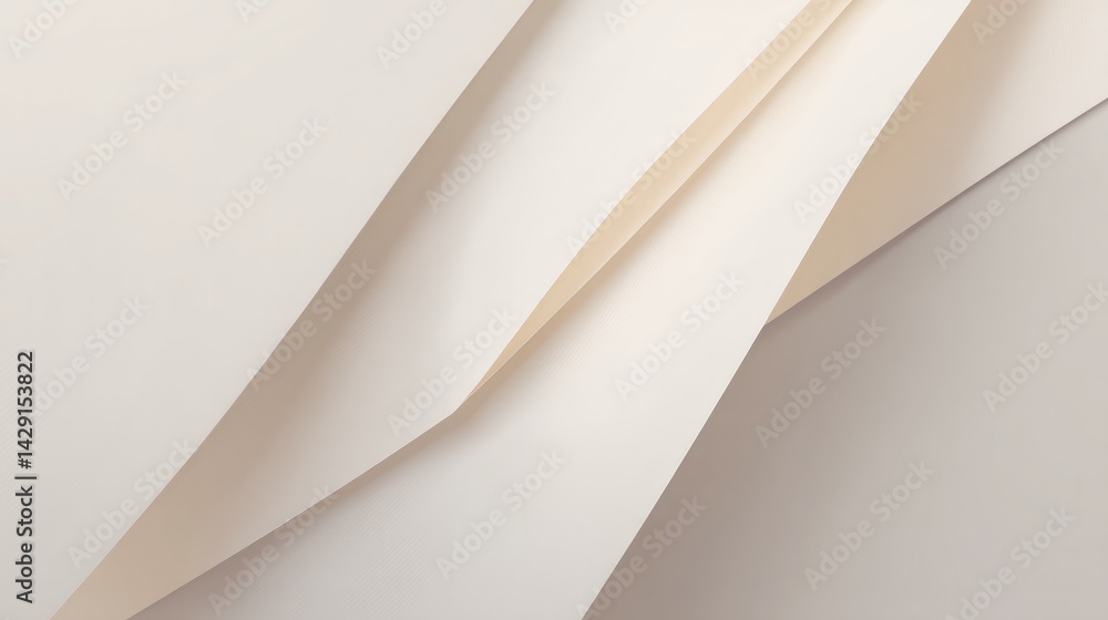 Poster elegant interplay of light and shadow zones in abstract design over neutral backdrop perfect for cre