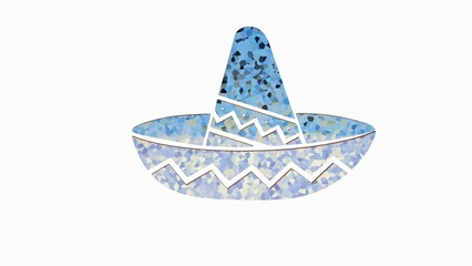 3D illustrated image of Cinco de Mayo celebration with Mexican and American cultural elements, flags, traditional symbols, and festive background. Ideal for educational and creative use.

