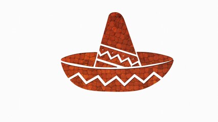 3D illustrated image of Cinco de Mayo celebration with Mexican and American cultural elements, flags, traditional symbols, and festive background. Ideal for educational and creative use.

