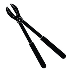 Tongs Vector – Kitchen Utensil Illustration for Cooking, BBQ & Food Design Projects