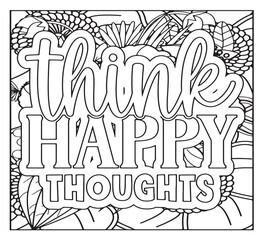 Motivational Quotes Coloring Pages For KDP
