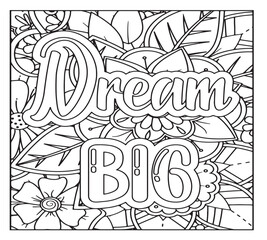 Motivational Quotes Coloring Pages For KDP
