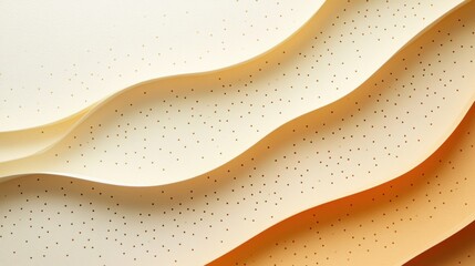 abstract background with soft ecru tones dotted design and eggshell paper texture