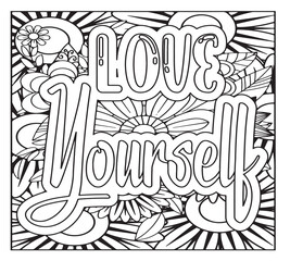 Motivational Quotes Coloring Pages For KDP
