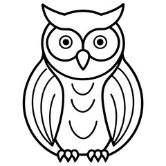 Mystic Owl Vector Art