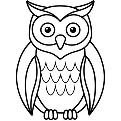Mystic Owl Vector Art