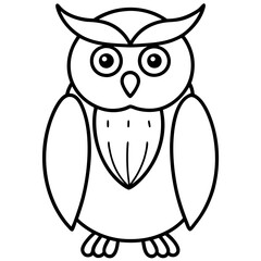 Mystic Owl Vector Art