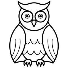 Mystic Owl Vector Art