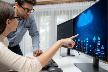 Cloud computing software for brisk remote work and personal data storage