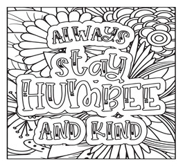 Motivational Quotes Coloring Pages For KDP
