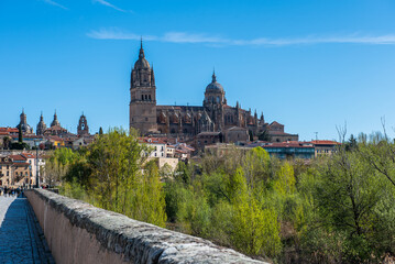 Fototapeta premium Holy Week in the academic city of Salamanca, Spain