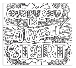 Motivational Quotes Coloring Pages For KDP
