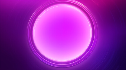 Obraz premium Vibrant purple glowing circle abstract art design radiant energy modern digital art dynamic light