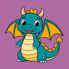 Obraz premium DRAGHETTO CARTOON 1