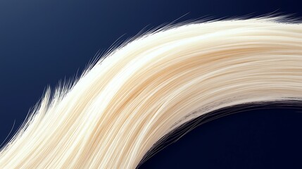 Creamy white textured curve abstract background