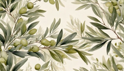 MInimal Olive Pattern 7