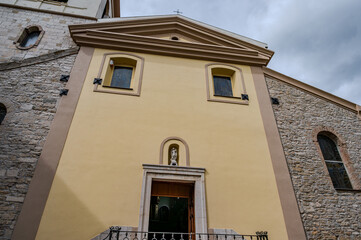 Frosolone, Molise. Church of San Michele Arcangelo.