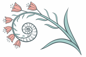 Hand Drawn Spiral Doodle Loop by Loop