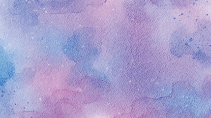 Dreamy purple and blue watercolor texture with starry speckles, perfect for celestial-themed backgrounds or abstract art projects