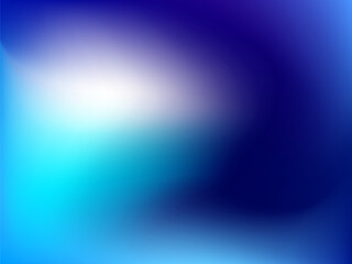Gradient, dark blue tones. Shades of blue, blue, green colors. Space, galaxies. Night sky. Universe vector